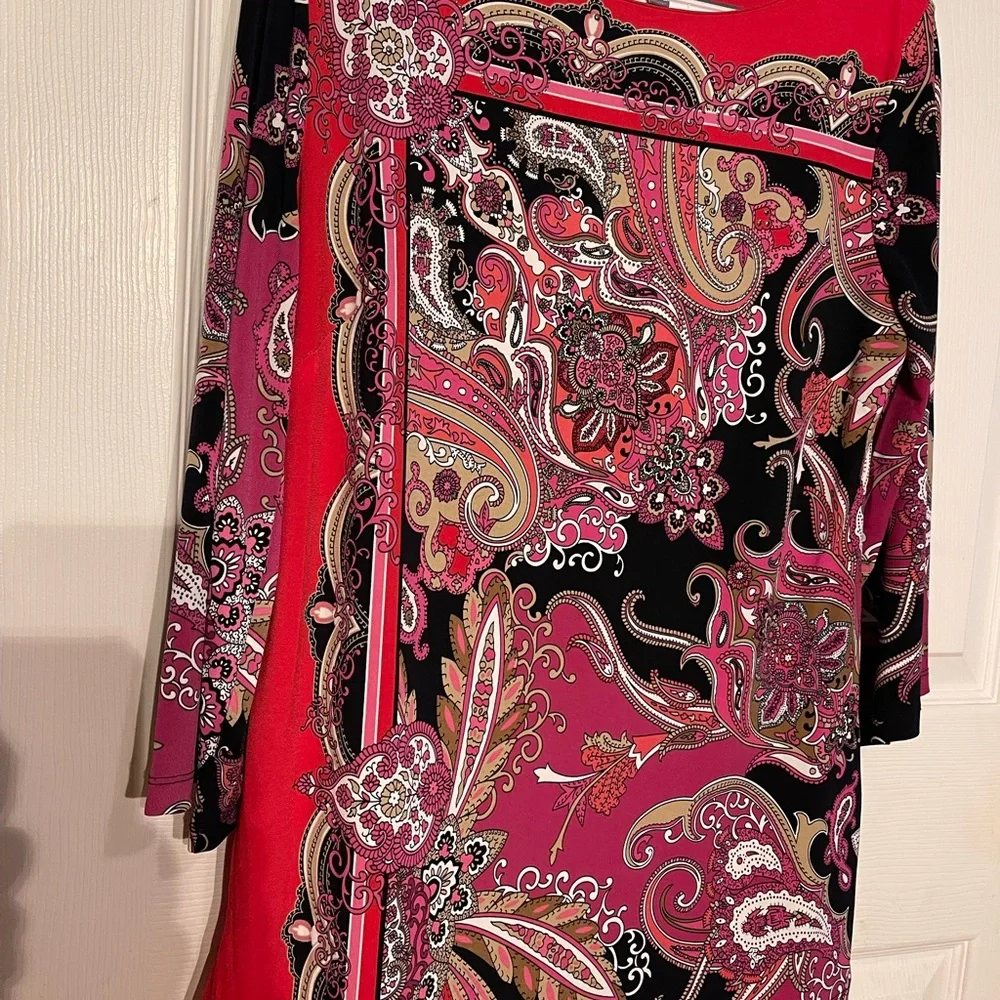 JM Collection blouse - Picture 2 of 6